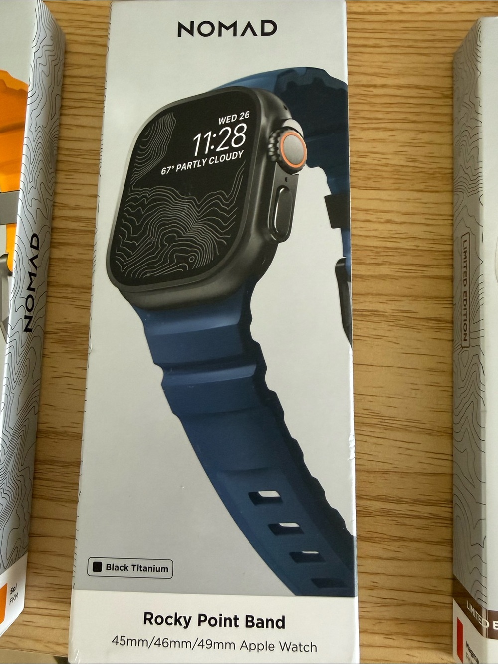 NWT Nomad Rocky Point Band in Atlantic Blue